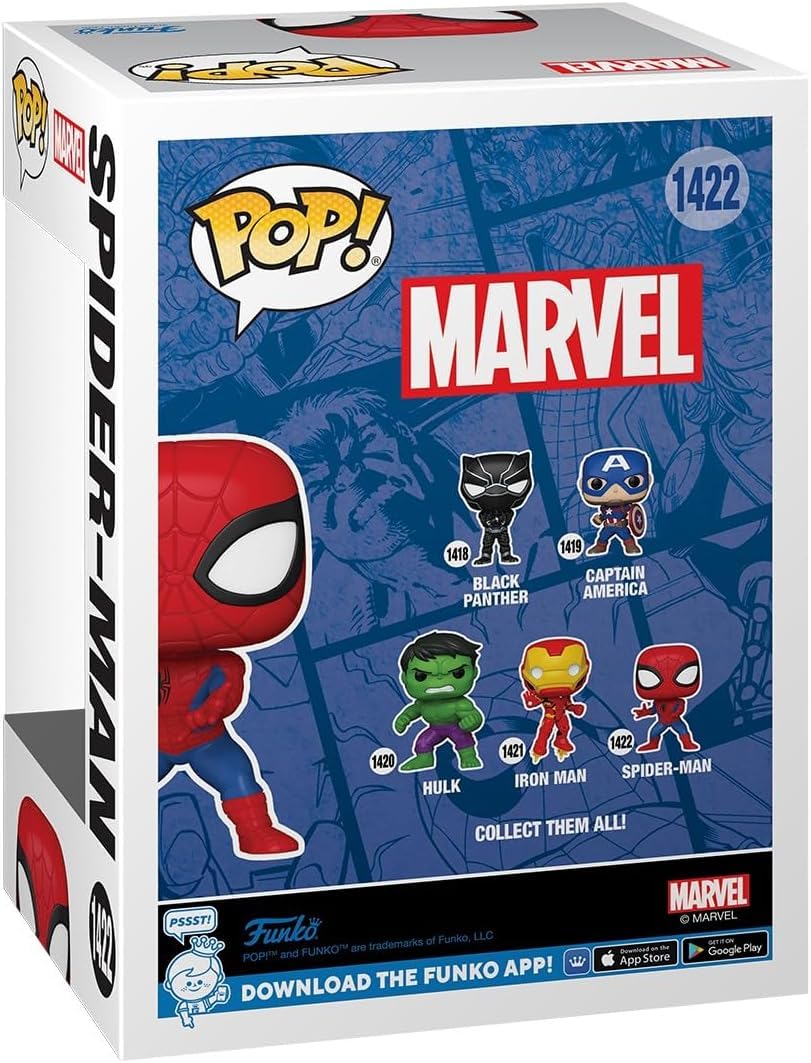 Amazon.com: POP Marvel: New Classics - Spider-Man Funko